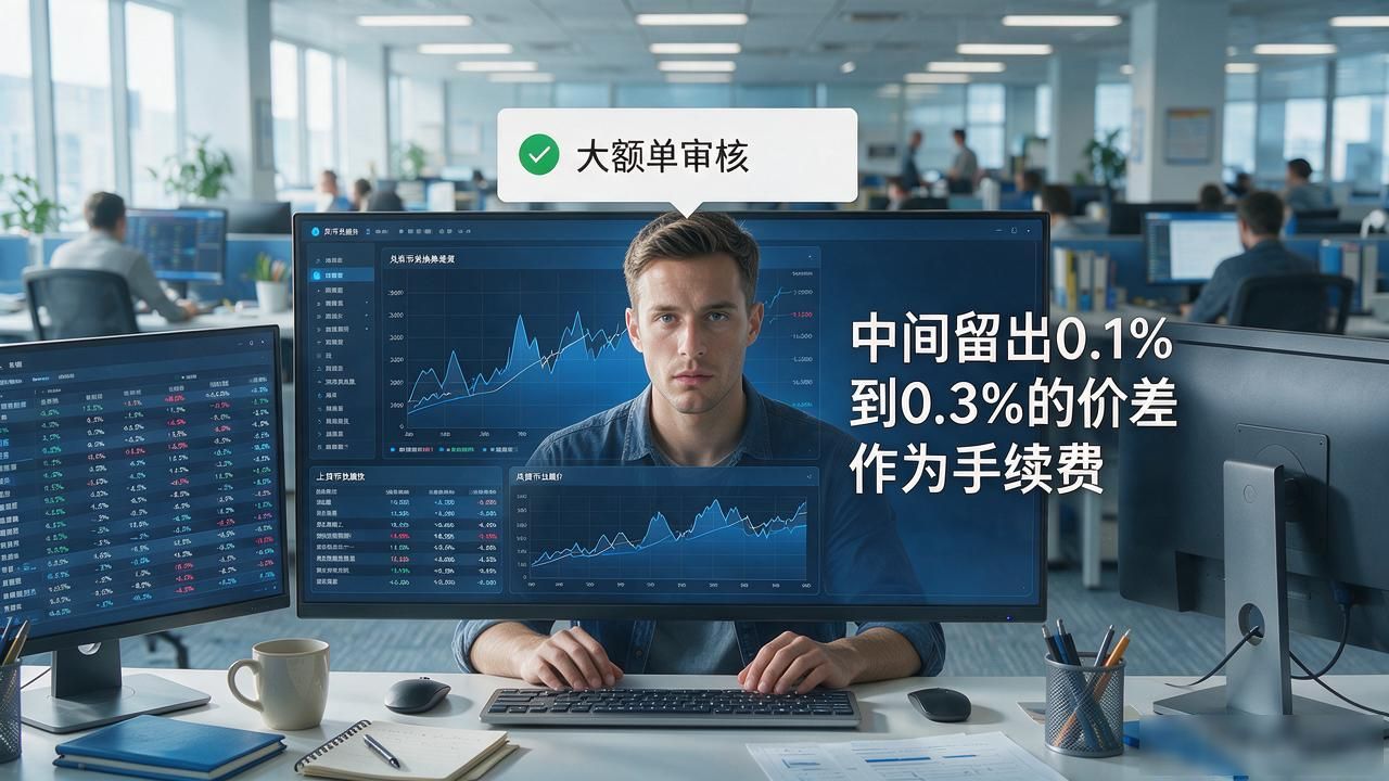 新手做数字货币兑换商，开户、报价、风控全流程讲明白