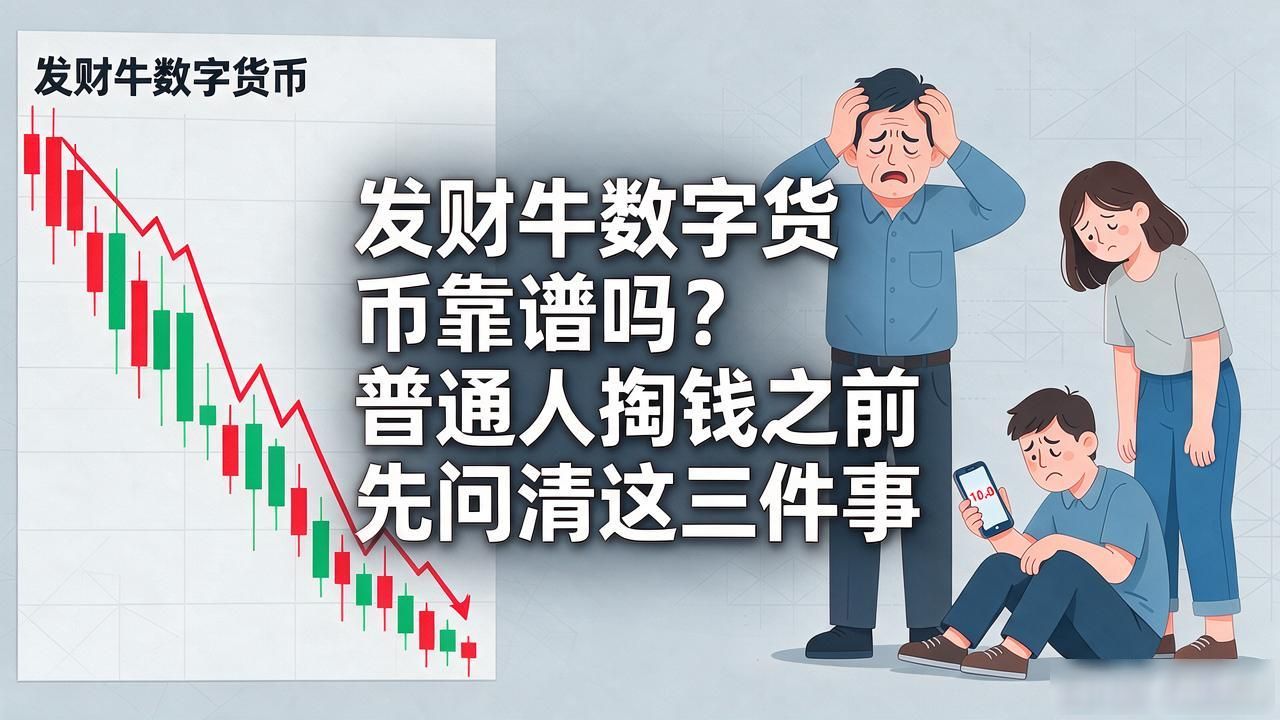 发财牛数字货币靠谱吗？普通人掏钱之前先问清这三件事
