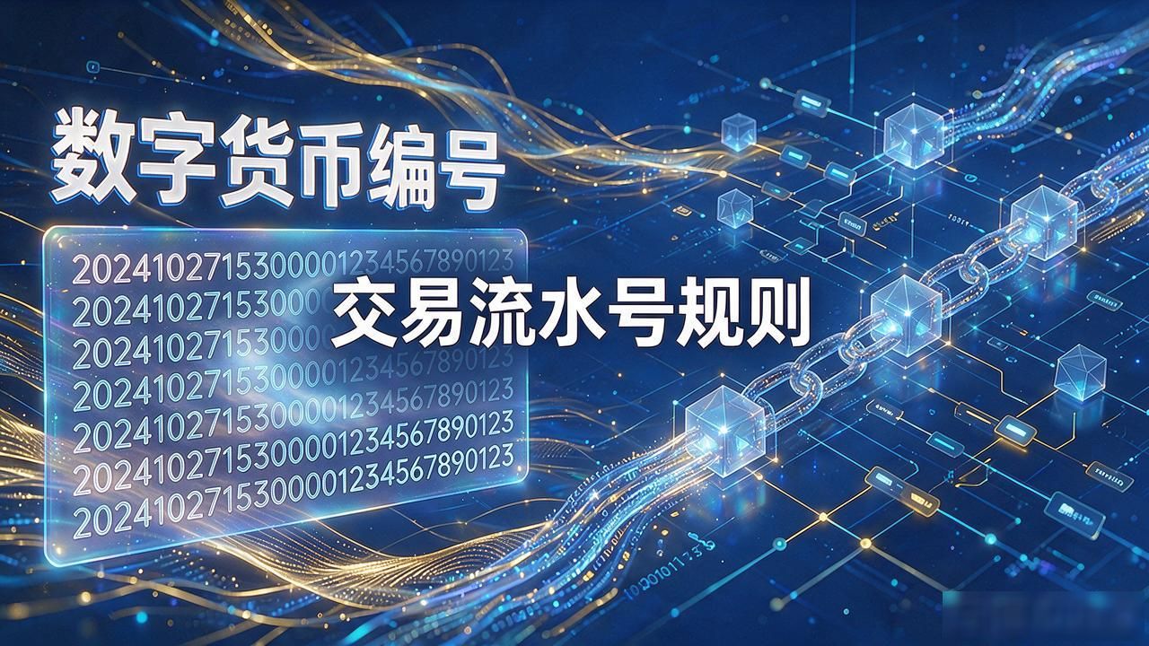 数字货币编号是多少号？钱包ID、交易流水号规则一次讲清