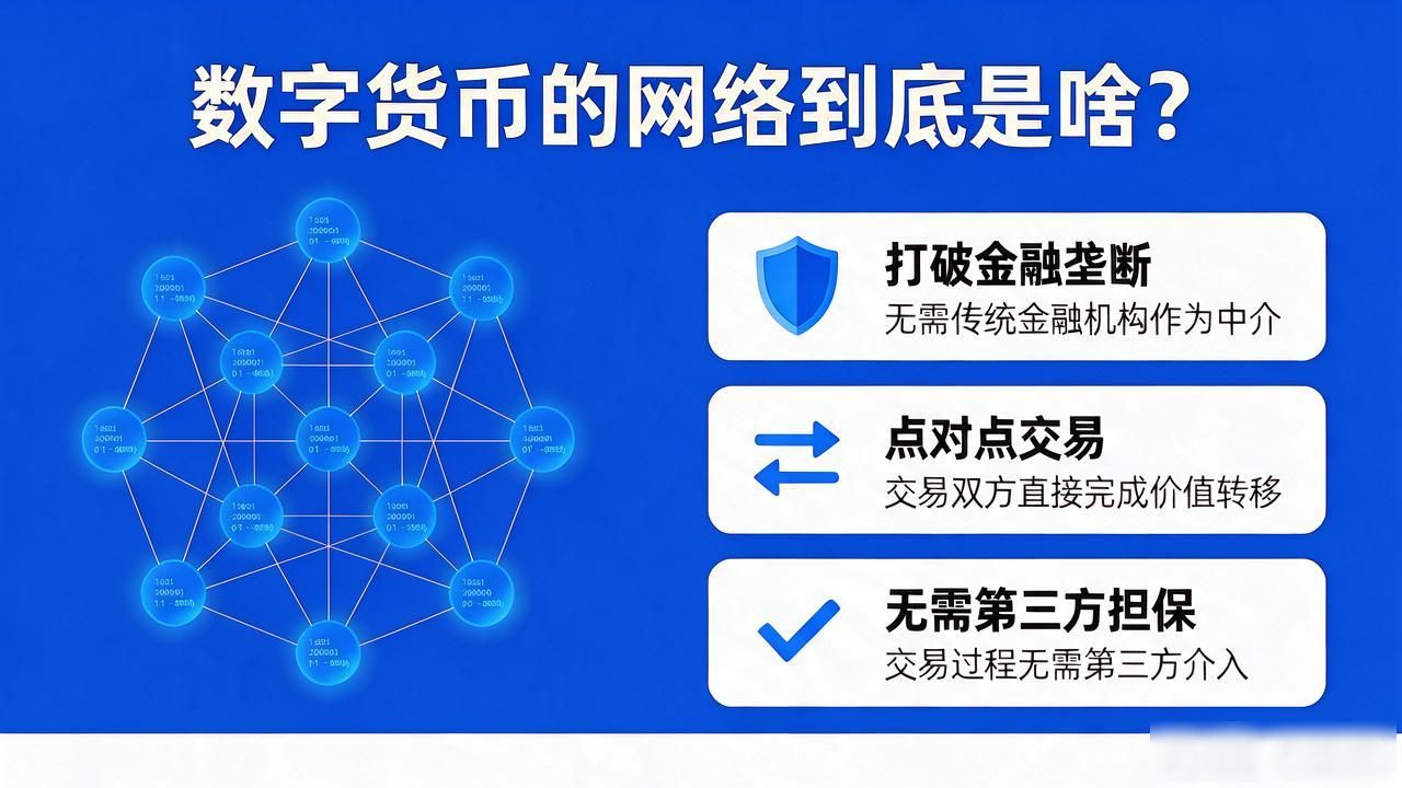 数字货币的网络到底是啥？一文讲清楚