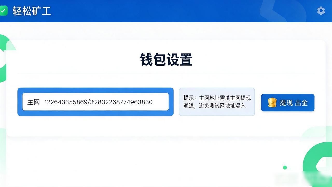 轻松矿工填ImToken钱包地址，三步就能搞定