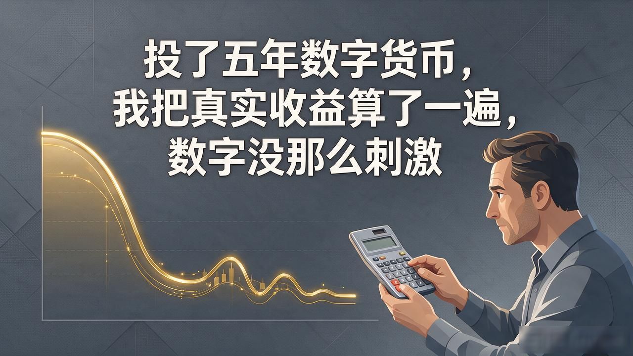 投了五年数字货币，我把真实收益算了一遍，数字没那么刺激