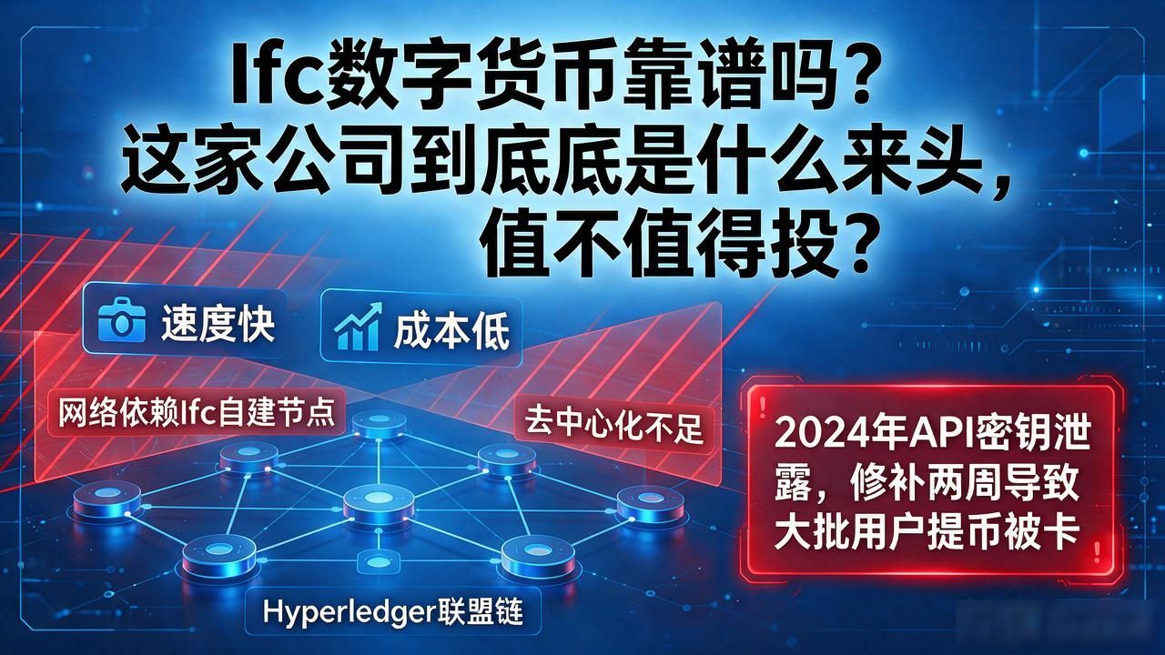 ifc数字货币靠谱吗，这家公司到底是什么来头，值不值得投