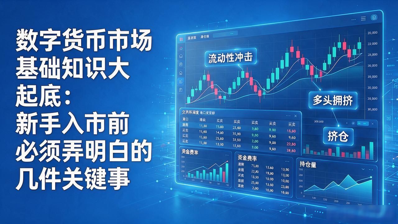 数字货币市场基础知识大起底：新手入市前必须弄明白的几件关键事
